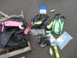ASSORTED DIVING GEAR