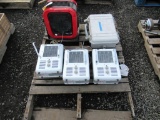 CADET HOTONE HEATER, (3) DAYTON HEATERS, & (2) EXTECH SOUND METERS