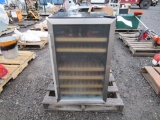 20'' X 23'' X 32'' DANBY 6 RACK DWC113BLSD WINE COOLER W/ GLASS FRONT