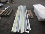 (9) 10' UNISTRUT RACKING