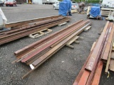 ASSORTED SIZE & LENGTH ANGLE IRON & CHANNEL IRON