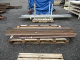 (6) 6.5' ANGLE IRON, (5) 8' ANGLE IRON, & (1) 7' 6 1/4'' ANGLE IRON
