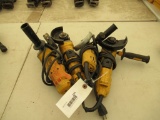 (4) DEWALT 4.5-5'' CORDED ANGLE GRINDERS