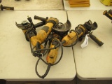 (4) DEWALT 4.5-5'' CORDED ANGLE GRINDERS