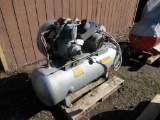HENKE PACEMAKER G40120 100GAL 5 HP AIR COMPRESSOR, 3 PHASE, 208-230/460V