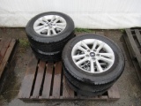 (4) COOPER 205/65R16 TIRES ON HYUNDAI WHEELS