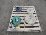 (4) ROLLS OF ASSORTED SIZE TRASH PUMP DISCHARGE HOSE