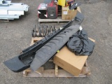 JEEP BUMPER, (2) SPRINGS & (4) SHOCKS