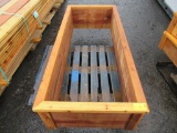 74'' X 32'' 16'' CEDAR PLANTER BOX