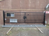 2023 STEELMAN 20' METAL FARM DRIVEWAY GATE W/ BASE (UNUSED)