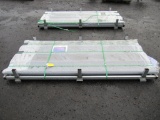 (70) PIECES OF GRAY ROOF PANELLING