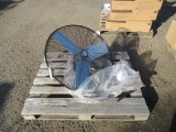 HURRICANE PRO 30'' WALL MOUNT FAN W/ MOUNTING BRACKET & HARDWARE