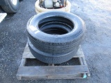 (2) FALKEN 255/70R22.5 TIRES