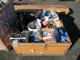 ASSORTED PIPE FITTINGS, TAPE, SILICONE, & PLUMBING ACCESSORIES