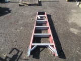 WERNER 6' FIBERGLASS STEP LADDER