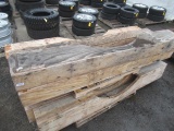 (9) WOOD TANK SADDLES