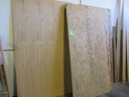 ASSORTED SHEETS OF WOOD