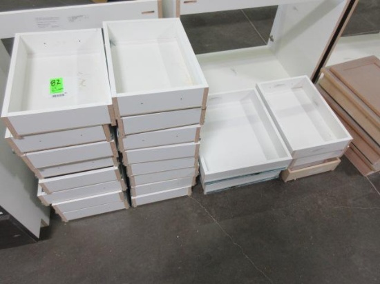 (22) ASSORTED CABINET DRAWERS
