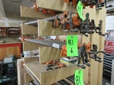 ASSORTED WOOD CLAMPS