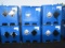 (6) PLASTIC STORAGE TOTES