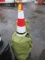 (20) FLUORESCENT TRAFFIC SAFETY CONES (UNUSED)