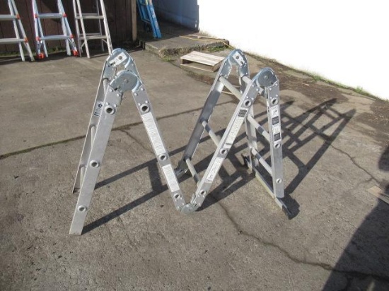 WERNER M6-12 12' ALUMINUM MULTI USE LADDER
