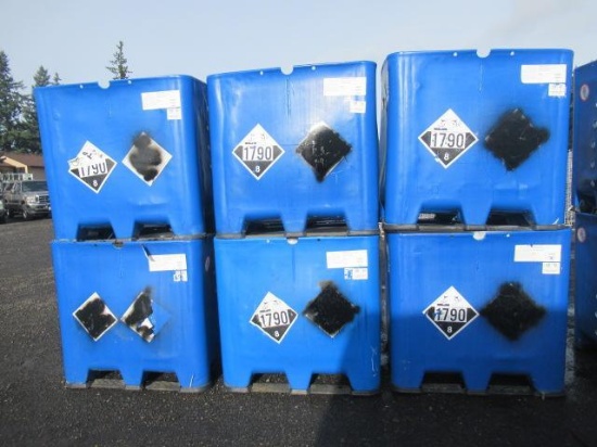 (6) PLASTIC STORAGE TOTES
