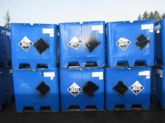 (6) PLASTIC STORAGE TOTES