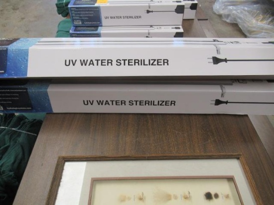 (3) HYDROLOGIC BIG BOY UV WATER STERILIZER KITS (UNUSED)