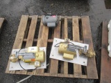 (2) GOLDSTREAM GSM25 3/4HP, 3450RPM, 115V PORTABLE GEAR PUMPS W/ (1) EXTRA MOTOR