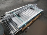 APPROX (8) ALUMINUM STAIR PANELS