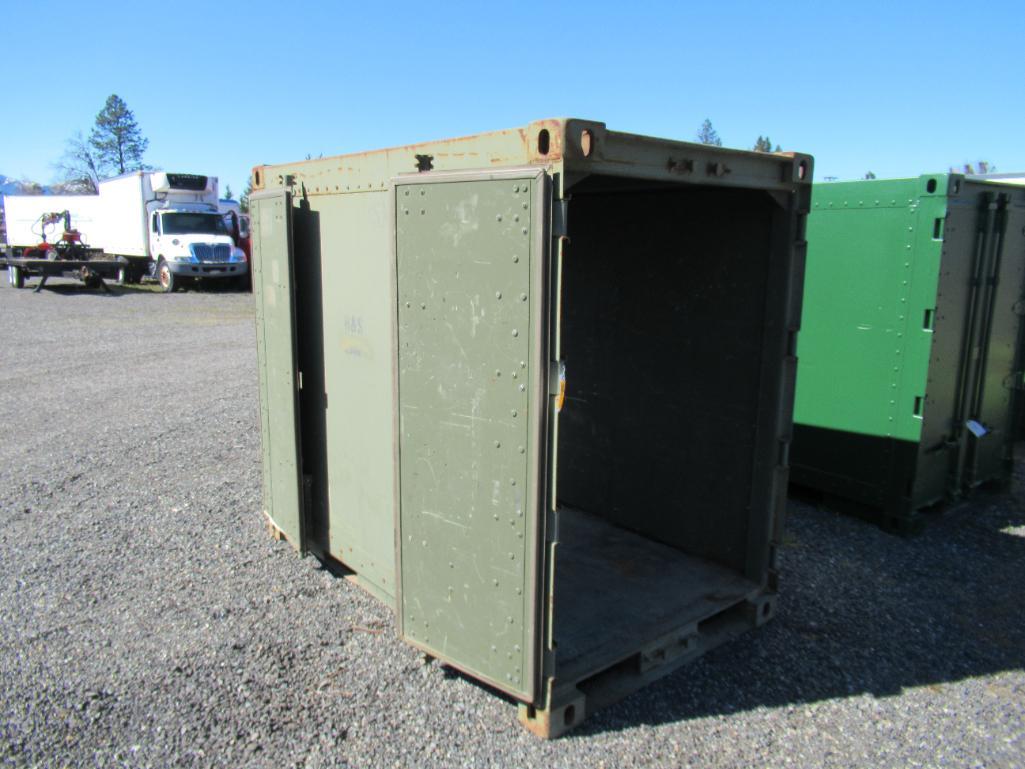 4' 9'' X 8' X 6' 10'' SHIPPING CONTAINER GRANTS Proxibid