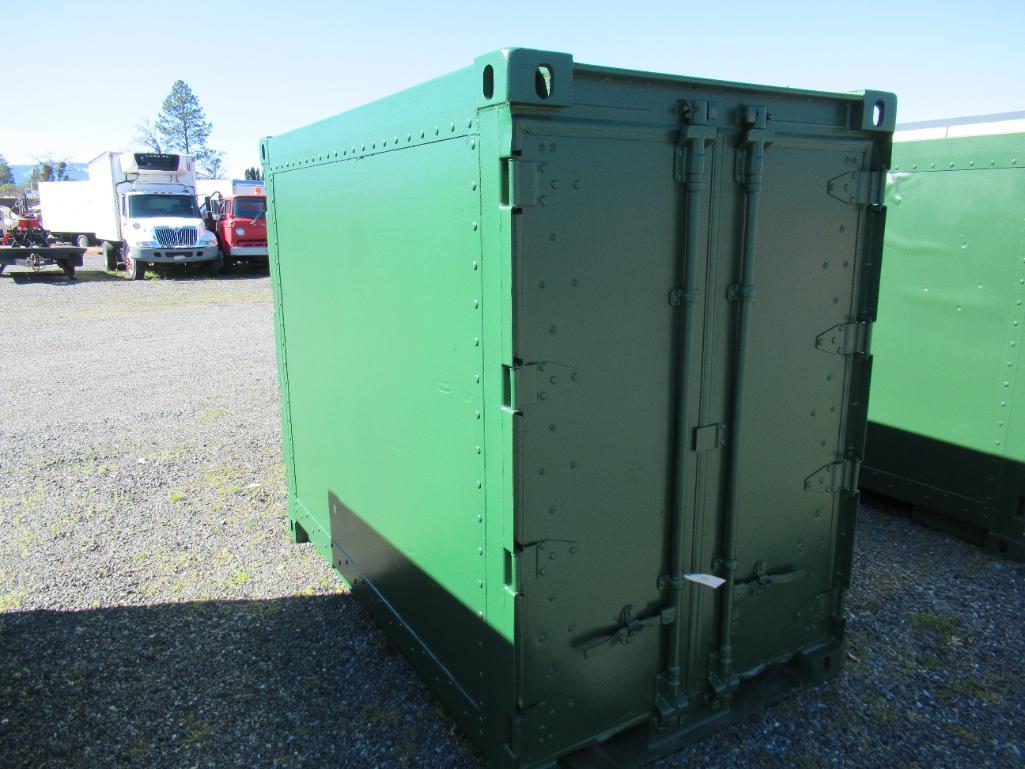 4' 9'' X 8' X 6' 10'' SHIPPING CONTAINER GRANTS Proxibid