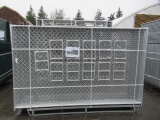 2024 PORTABLE CHAINLINK FENCING (UNUSED)