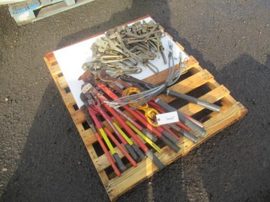 ASSORTED BOLT & CABLE CUTTERS, & WIRE GRIPS