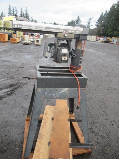 CRAFTSMAN RADIAL ARM SAW ON STAND