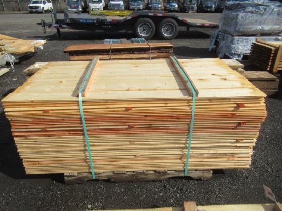 APPROX (238) 6' X 5 1/2'' X 3/4'' THICK TONGUE & GROOVE BOARDS