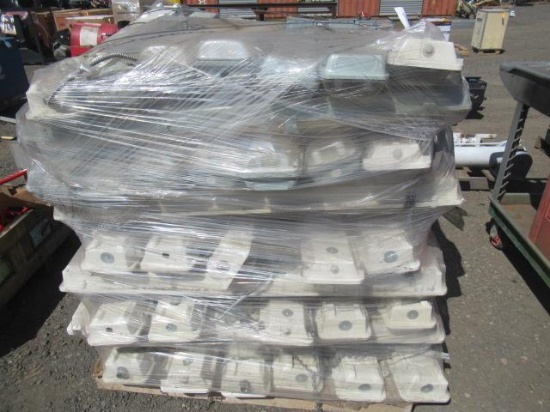 APPROXIMATELY (65) FLUORESCENT CEILING LIGHTS
