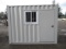 2024 10' STORAGE CONTAINER W/ WINDOW & SIDE MAN DOOR (UNUSED)