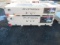 2025 ALL METAL K4525 45' X 25' DOUBLE GARAGE STEEL BARN SHED (UNUSED)