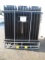 2025 BLACK 2-RAIL WROUGHT IRON FENCING (UNUSED)