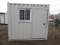 2025 9' STORAGE CONTAINER W/ WINDOW & SIDE MAN DOOR (UNUSED)