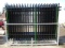 2025 FENS 4-RAIL STEEL FENCING (BLACK) (UNUSED)