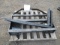 2024 AGT MOWER KING SKID STEER FORK ATTACHMENT W/ 48'' X 4'' FORKS (UNUSED)