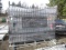 2025 20' BI-PARTING IRON GATE W/ DEER ARTWORK (UNUSED)