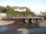 2008 PJ 20-TON 26' TANDEM AXLE DECKOVER EQUIPMENT TRAILER