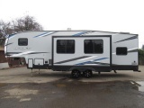 2022 FOREST RIVER 287BH ARCTIC WOLF CHEROKEE LIMITED TANDEM AXLE 5TH WHEEL TRAVEL TRAILER