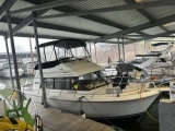 1987 CARVER VOYAGER 28 FIBERGLASS BOAT