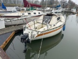 1981 BAYLINER US22 FIBERGLASS SAIL BOAT
