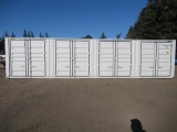 2025 40' HIGH CUBE SHIPPING CONTAINER W/ (4) SIDE DOORS